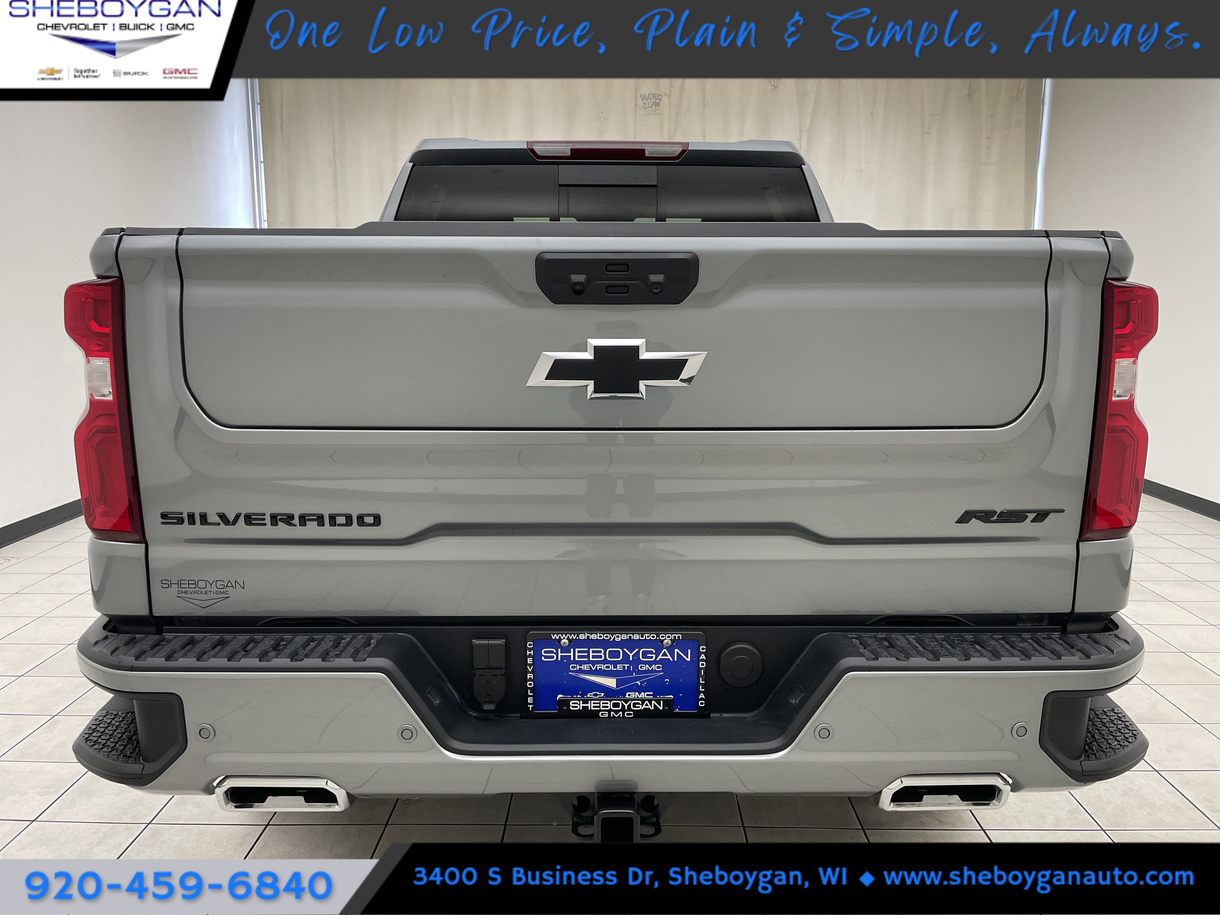 2026 Chevrolet Silverado 1500 — rear three-quarter view