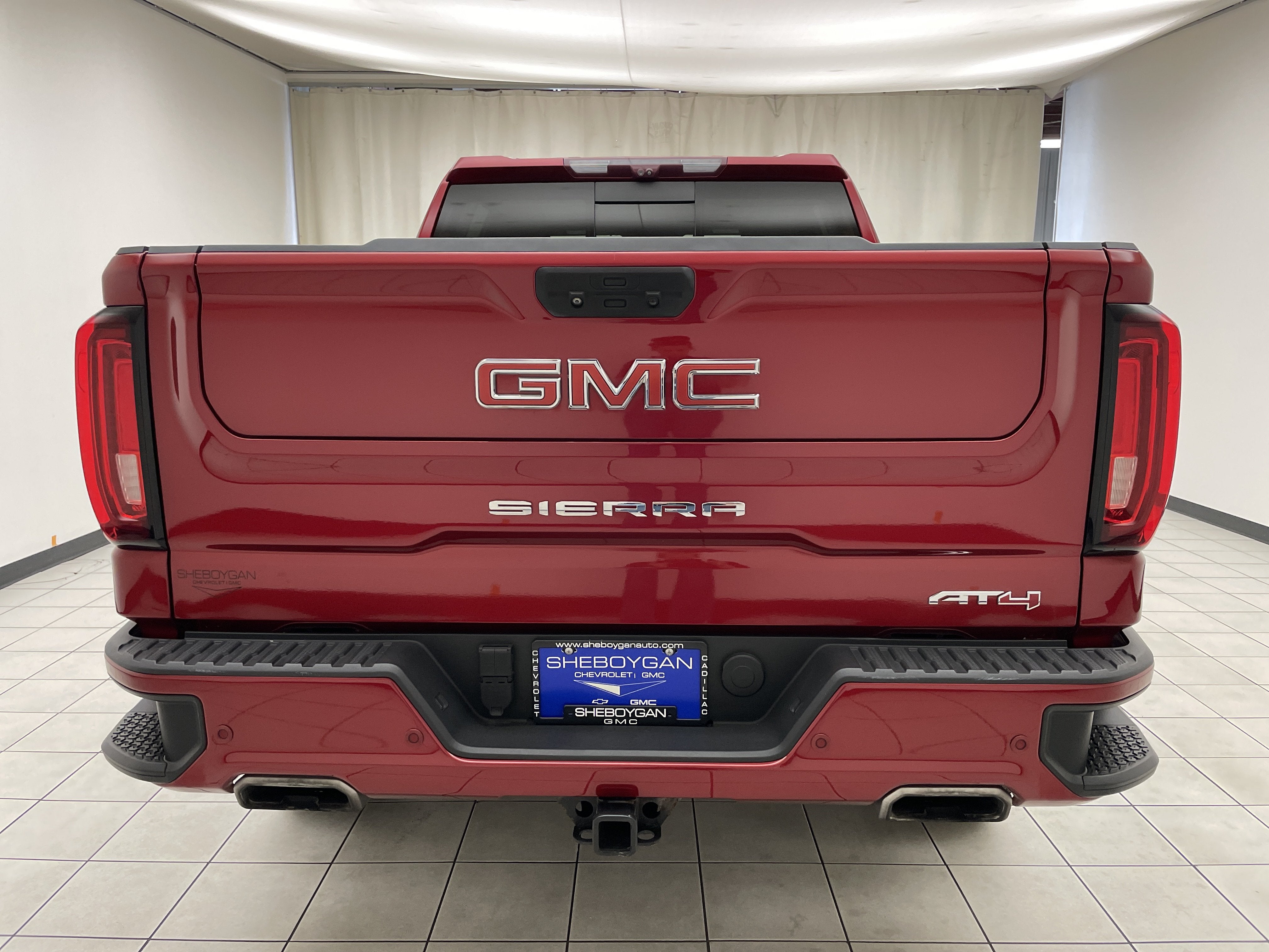 2021 GMC Sierra 1500 — rear three-quarter view