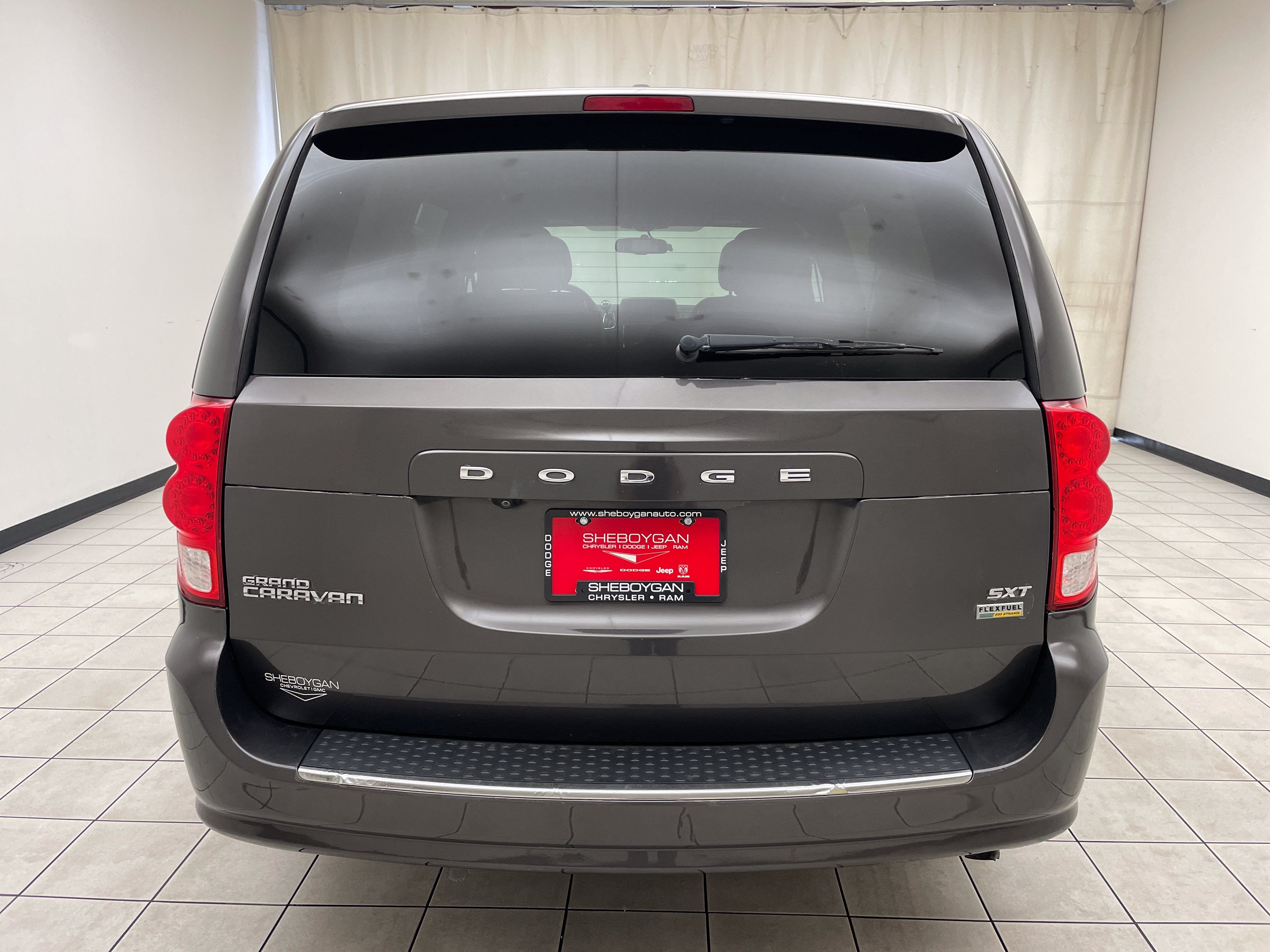 2017 Dodge Grand Caravan — rear three-quarter view